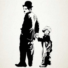 Chaplin y chico