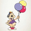 Perro con Globos