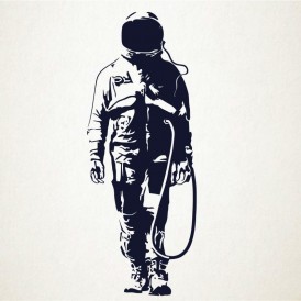 Astronauta Banksy